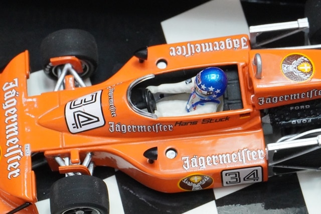 1:43 MINICHAMPS 430760034 March Ford 761 German GP 1976 #34 H.J. Stack