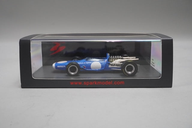 1:43 SPARK S7184 Matra MS11 Presentation 1968  Jean-Pierre Beltoise