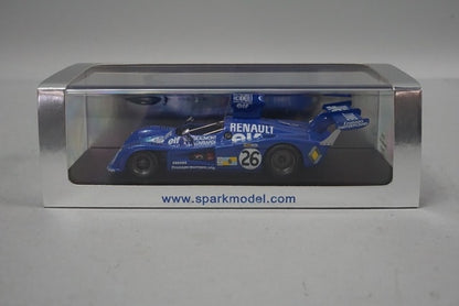 1:43 SPARK S1549 Alpine Renault A441 2 litres LM 1975 #26