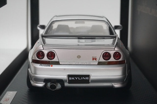 1:18 ignition model IG1840 Nissan Skyline GT-R (BCNR33) V-spec Silver