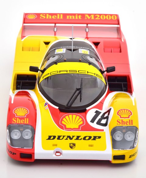 187414 NOREV 1:18 Porsche 962C 24h Le Mans 1988 #18 Wollek/Schuppan/v.d.Merwe MODELISSIMO model car