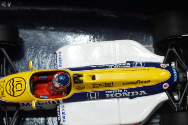 1:43 MINICHAMPS 400860005 Williams Honda FW11 1986 #5 N.Mansell model car