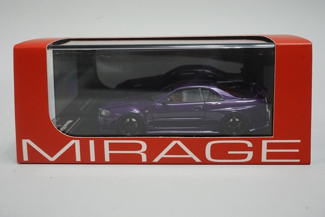 1/43 HPI 8399 Nissan NISMO R34 GT-R Z-tune Midnight Purple III model car