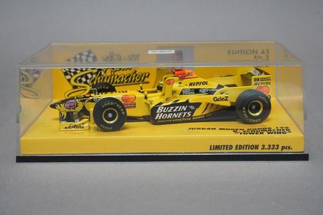 1:43 MINICHAMPS 514984340 Mugen Honda 198 Tower Wing 1998 #10 R. Schumacher