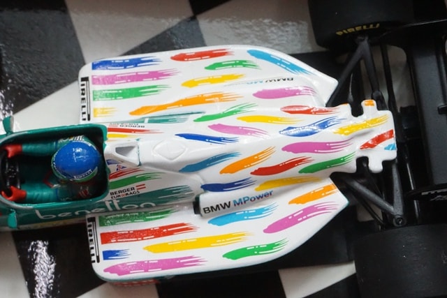 1:43 MINICHAMPS 430860020 Benetton BMW B186 1986 #20 G. Berger model car