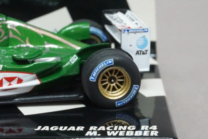 1:43 MINICHAMPS 400030014 Jaguar Racing R4 #14 M.Weber model car