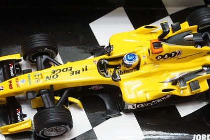 1:43 MINICHAMPS 400040018 Jordan Ford EJ14 N. Heidfeld model car