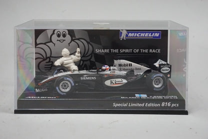 1:43 MINICHAMPS Michelin Custom McLaren Mercedes MP4-19 #6 K. Raikkonen