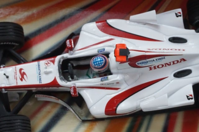 1:43 MINICHAMPS 403060292 KYOSHO Custom Honda Super Aguri F1 Show Car 2006 #22 Takuma Sato