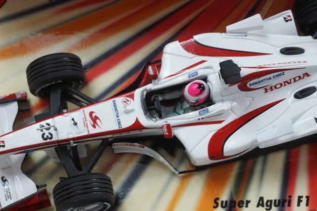1:43 MINICHAMPS 403060293 KYOSHO Custom Honda Super Aguri F1 Car '6 #23