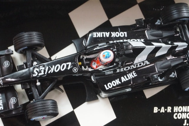 1:43 MINICHAMPS 400030117 BAR Honda Concept Car 2004 J. Button model car
