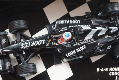 1:43 MINICHAMPS 400030117 BAR Honda Concept Car 2004 J. Button model car
