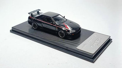 MC640009J MC Model Collect 1:64 Nissan Skyline R34 V-SPEC nismo gloss black
