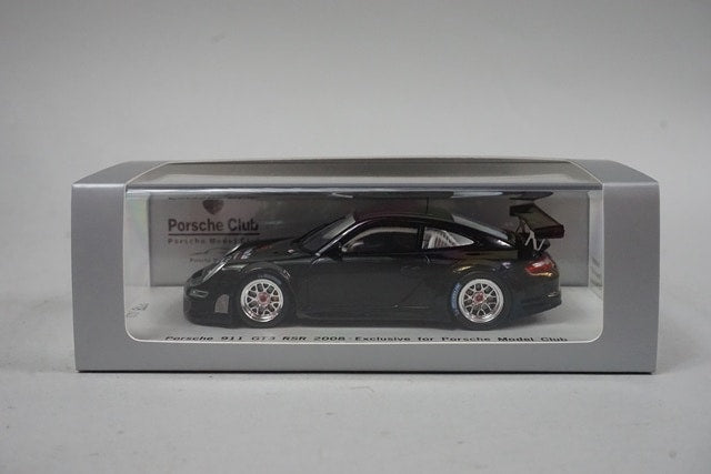 1:43 SPARK SAM050 Porsche Club Custom Porsche 911 GT3 RSR 2008 model car