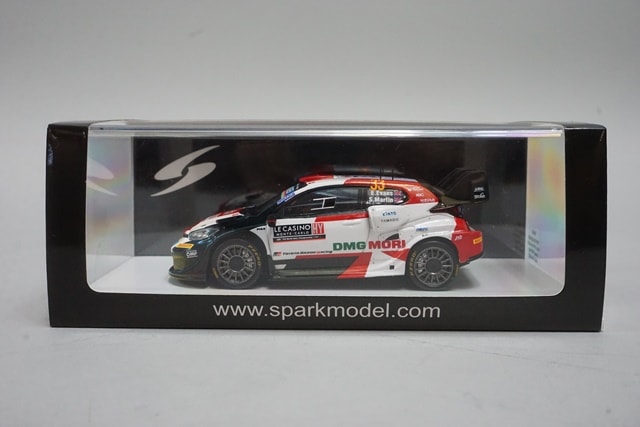 1:43 SPARK S6691 Toyota GR Yaris Rally 1 GAZOO WRT Rally Monte Carlo '22 #33