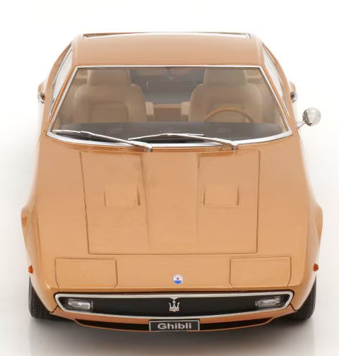 KKDC181274 KK scale 1:18 Maserati Ghibli Coupe 1969 Gold Metallic