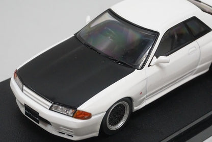 1:43 HPI 8287 Nissan Skyline GT-R (R32) White Pearl model car