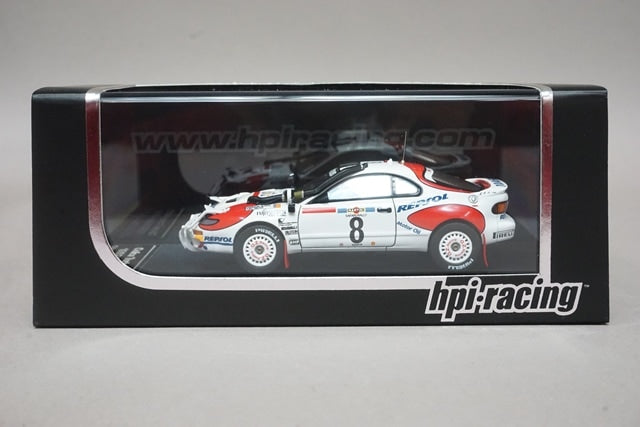 1:43 HPI 8004 Toyota Celica Turbo 4WD Safari 1992 #8 model car