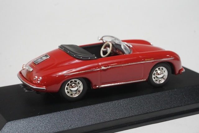 1:43 MINICHAMPS 430065540 Porsche 356 A Speedster 1956 Dark Red model car