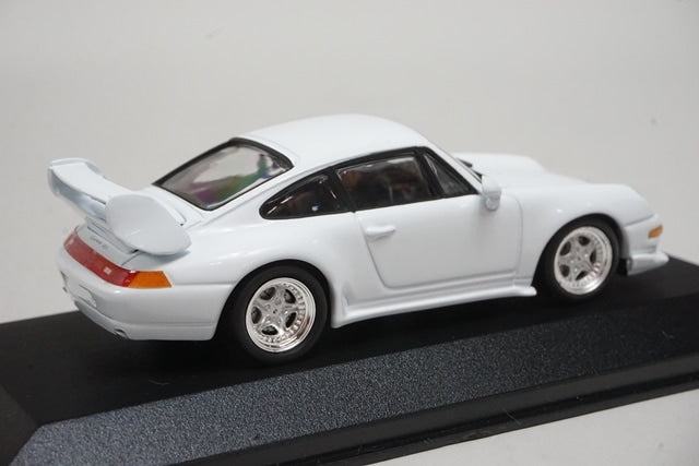 1:43 MINICHAMPS Custom made for miniature car fans: Porsche 911 RS 1995 White