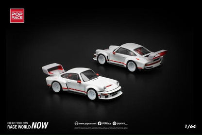 [ Pre-order ] PR640226 POP RACE 1:64 SINGER DLS TURBO (TRACK) WHITE