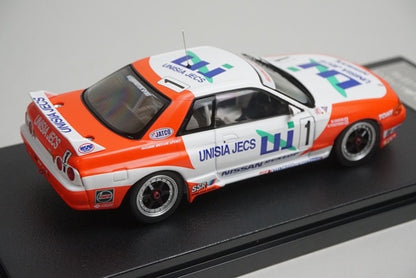 1:43 HPI 8610 Nissan Unisia Jex Skyline GT-R JTC Suzuka 1993 #1 model car