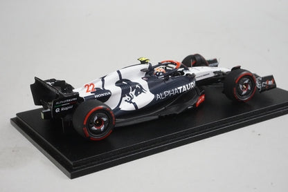 1:43 SPARK SCS237 Suzuka Circuit Custom Honda Scuderia AT04 Bahrain GP 2023