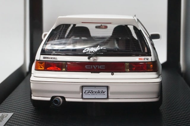 1:18 ignition model IG3122 Honda Civic (EF9) SiR White model car