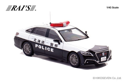 H7432302 RAI'S 1:43 Toyota Crown Hybrid 2023 Traffic Police Vehicle model car