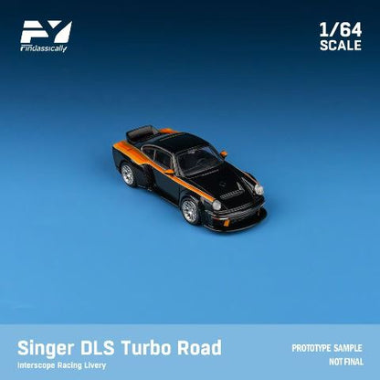 [ Pre-order ] FY64071 Finclassically 1:64 Singer DLS Turbo Lower Tail Black Pearl