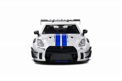 S1805816 SOLIDO 1:18 Nissan GT-R R35 LB WORKS Paul Tribute 2024 White/Blue model car