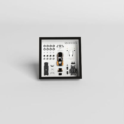 [ Pre-order ] FY64077 Finclassically 1:64 Singer DLS Frame Series Black - Parts