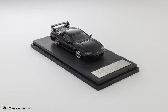 GM64001BK GaChi Models 1:64 Mitsubishi GTO (1998) 3000GT Black