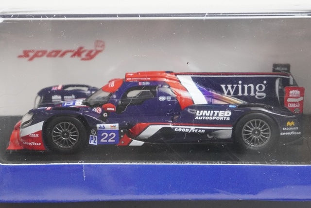 Y398 Spark sparky 1:64 Oreca 07 - Gibson #22 UNITED AUTOSPORTS Winner LMP2 class Le Mans 24H 2024 O. Jarvis - B. Garg - N. Siegel