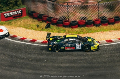 T64-072-19GUF46 Tarmac Works 1:64 Ferrari 488 GT3 Gulf 12 Hours 2019 V. Rossi / A. Salucci / L. Marini