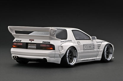 [ Pre-order ] IG2918 ignition model 1:18 PANDEM RX-7 (FC3S) White With Engine