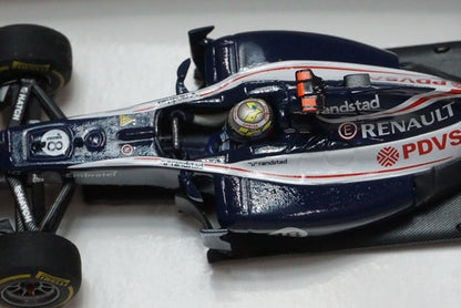 1:43 MINICHAMPS 410120018 Williams F1 Team Renault FW34 2012 #18 P.Maldonado