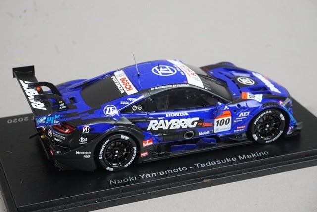 1:43 Spark SGT118 Honda Raybrig NSX-GT GT500 Super GT 2020 #100
