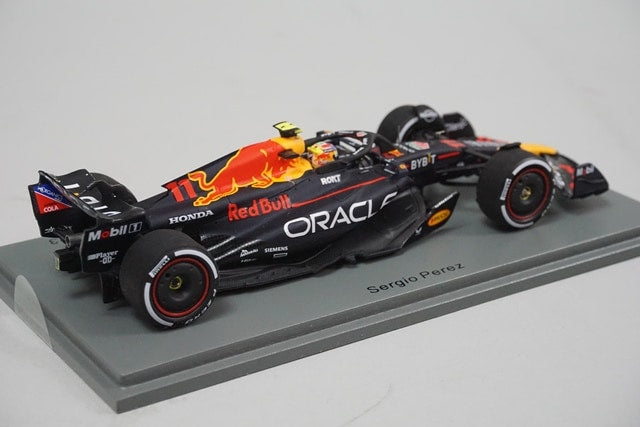 1:43 SPARK S8570 Oracle Red Bull Racing RB19 Saudi Arabia GP Winner 2023 #11 Sergio Perez