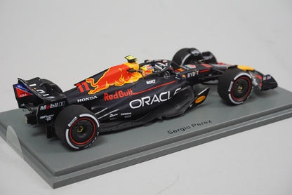 1:43 SPARK S8570 Oracle Red Bull Racing RB19 Saudi Arabia GP Winner 2023 #11 Sergio Perez