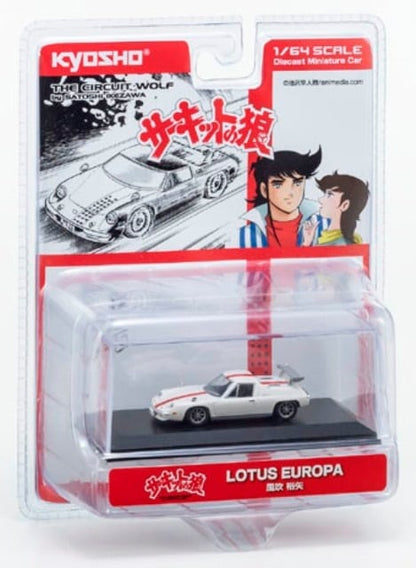 K07009B1 KYOSHO 1:64 Circuit Wolf Lotus Europa Yuya Kazebuki Blister pack ver