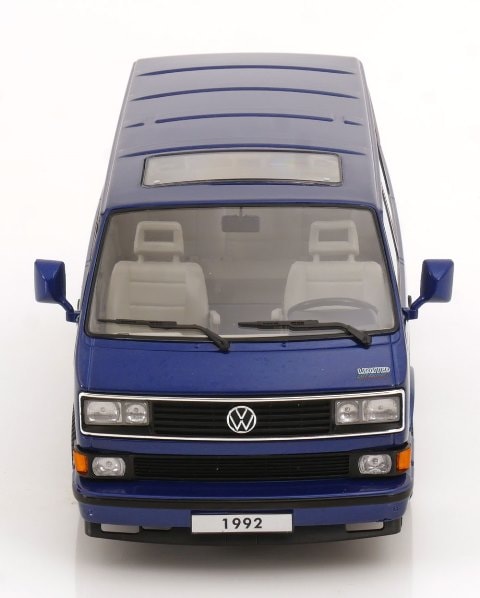 [ Pre-order ] KKDC180141 KK scale 1:18 VW Volkswagen Bus T3 Multivan 1992 Limited Last Edition Blue Metallic