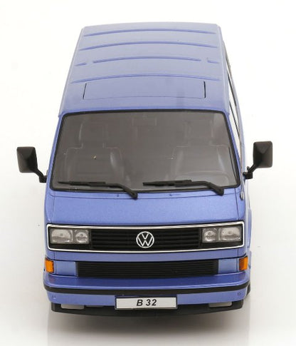 [ Pre-order ] KKDC180222 KK scale 1:18 Porsche B32 based on VW T3 1984 Light Blue Metallic
