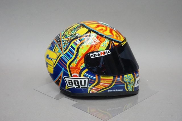1:2 MINICHAMPS 328080046 AGV Helmet MotoGP 2008 Valentino Rossi #46