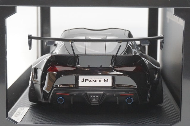 1:18 ignition model IG2040 Toyota Pandem Supra (A90) Black Metallic