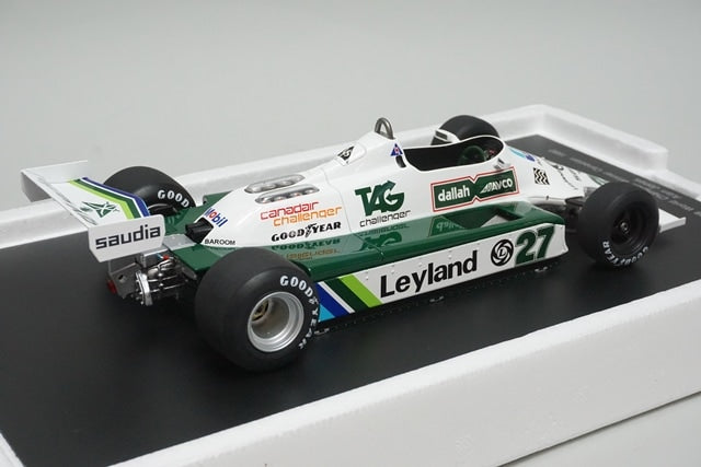 1:18 Spark 18S117 Williams FW 07B World Champion 1980 #27 A.Jones