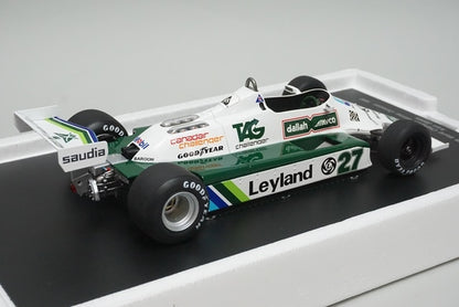 1:18 Spark 18S117 Williams FW 07B World Champion 1980 #27 A.Jones