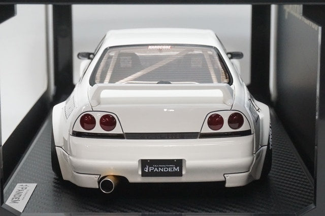 1:18 ignition model IG3029 Nissan Pandem GT-R (BCNR33) White model car