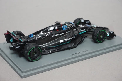 1:43 SPARK S8578 Mercedes-AMG Petronas F1 Team W14 E-Performance Monaco GP 5th 2023 #63 G. Russell model car