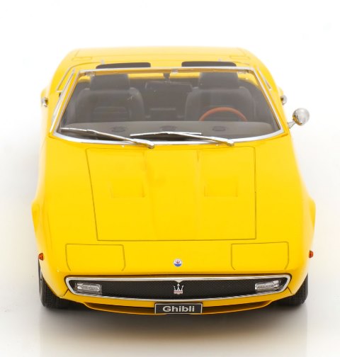 [ Pre-order ] KKDC181303 KK scale 1:18 Maserati Ghibli Spyder 1970 yellow